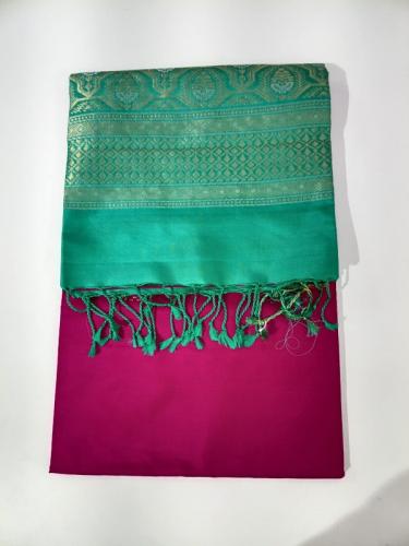 SOFT SILK SAREE WITH BLOUSE